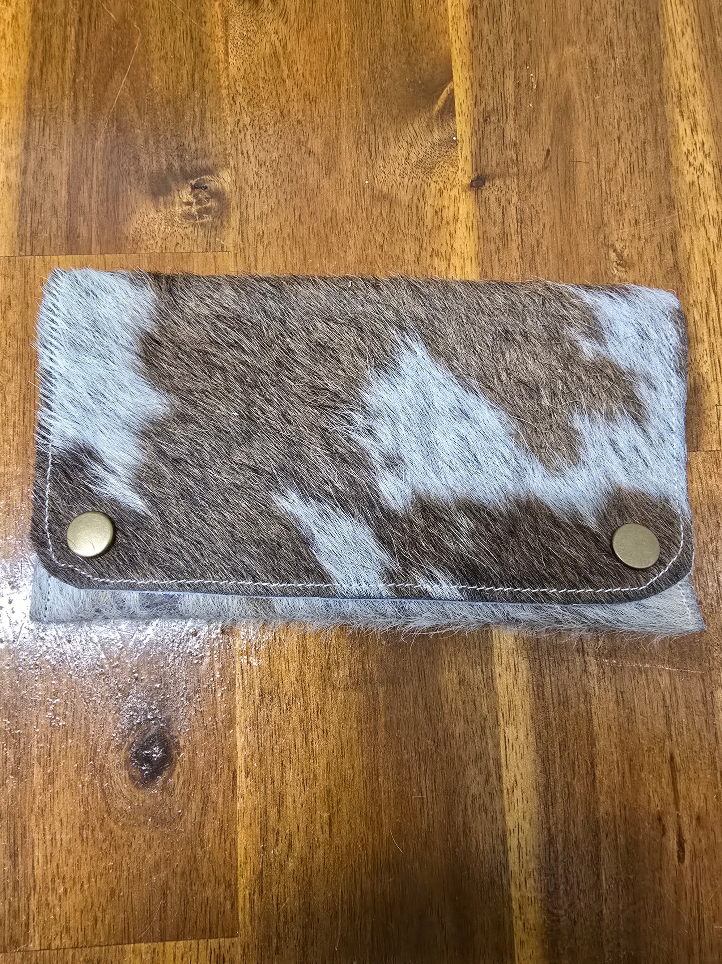 Cowhide Tobacco Pouch #7