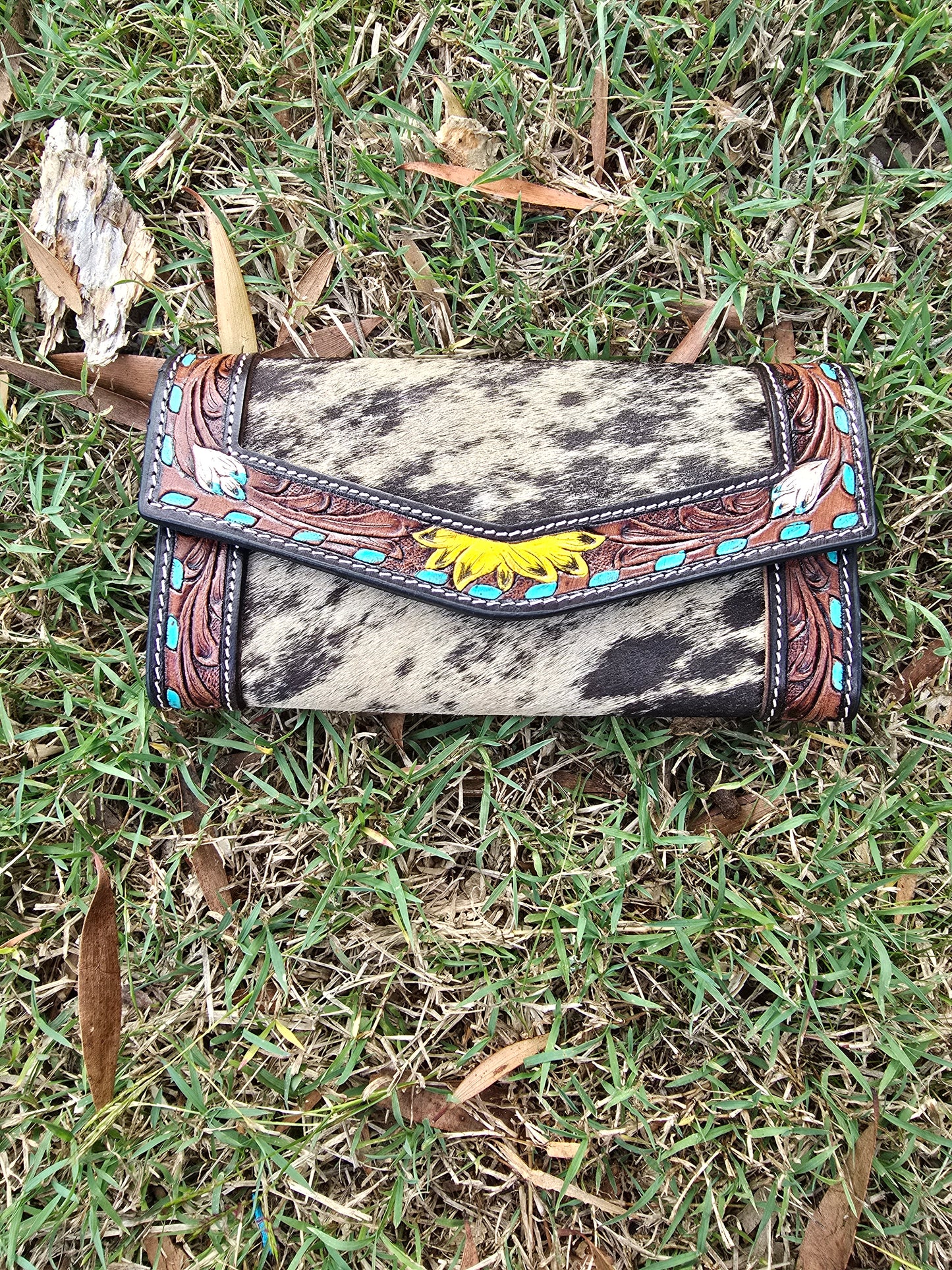 The Hide Away — Genuine Cowhide Purse