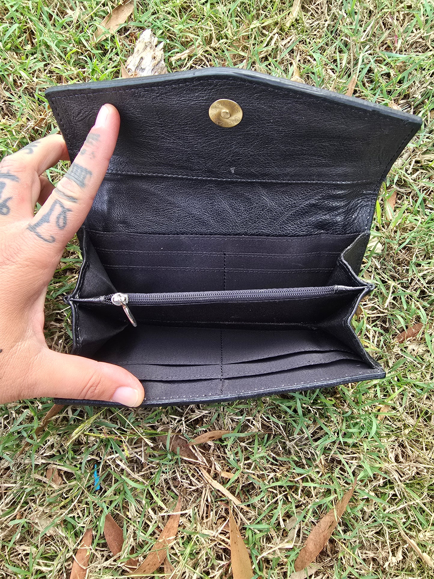 The Hide Away — Genuine Cowhide Purse