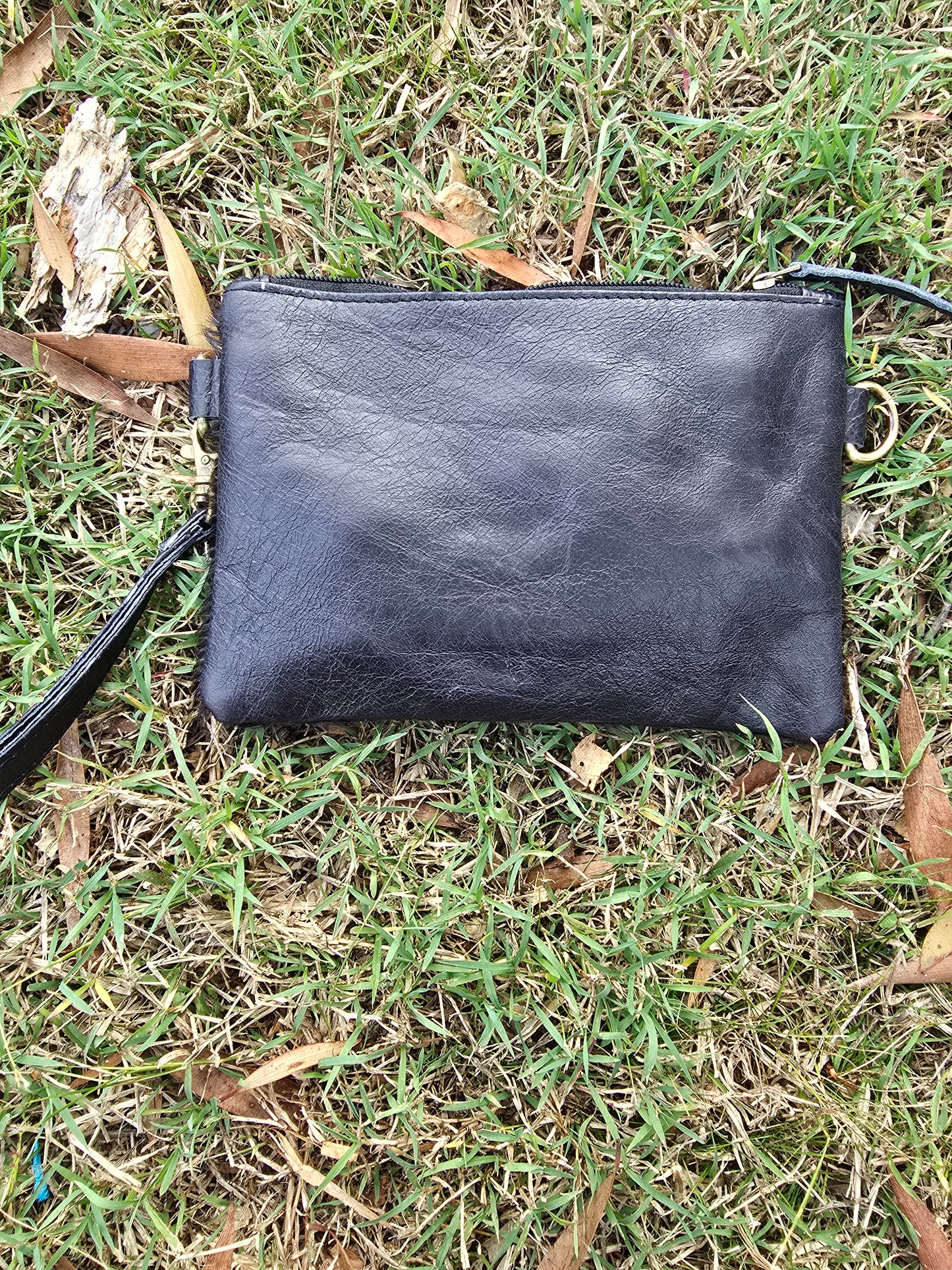 Nomad Hide Handbag — Genuine Cowhide & Leather