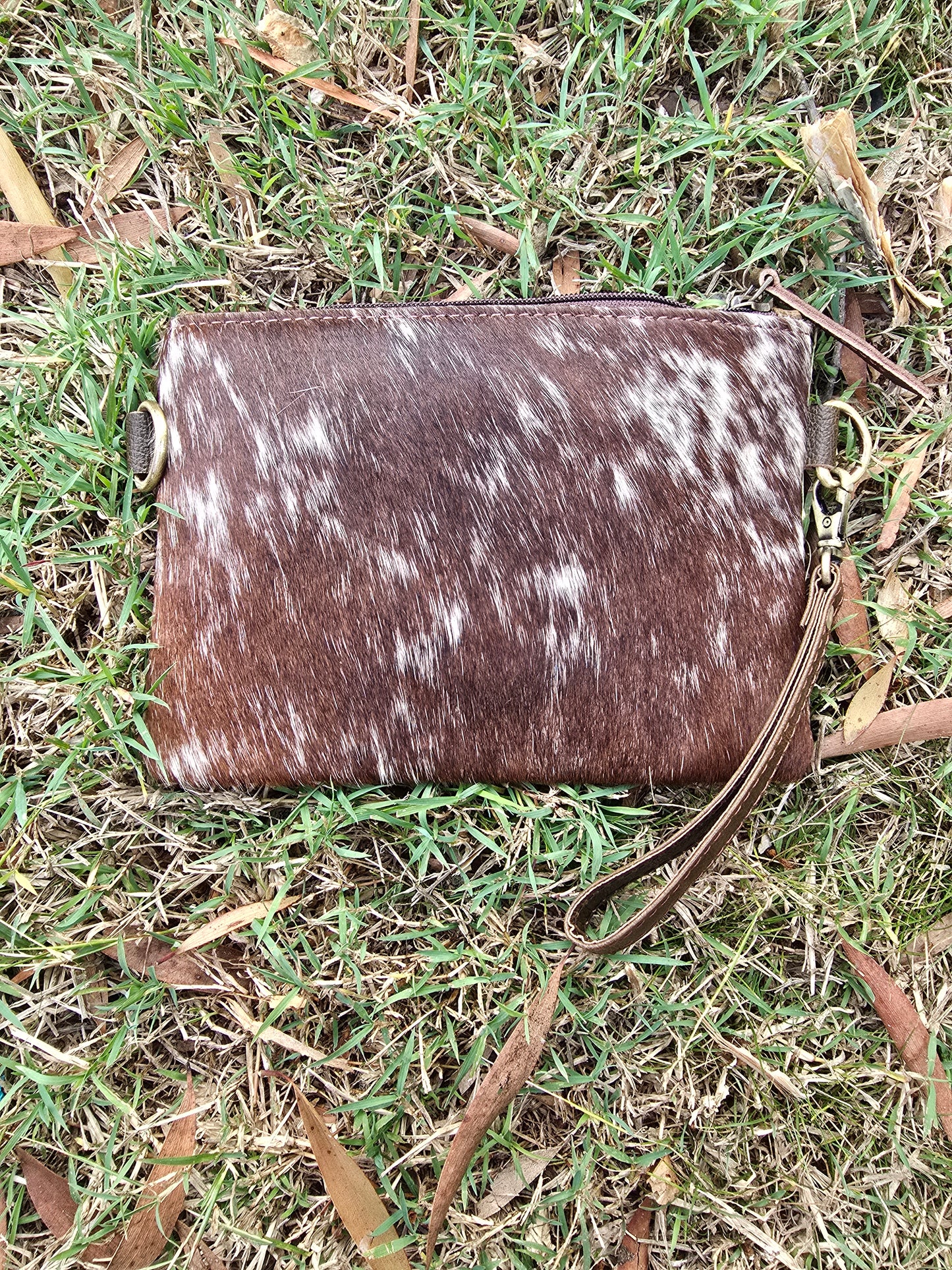 Prairie Soul Handbag — Genuine Cowhide & Leather