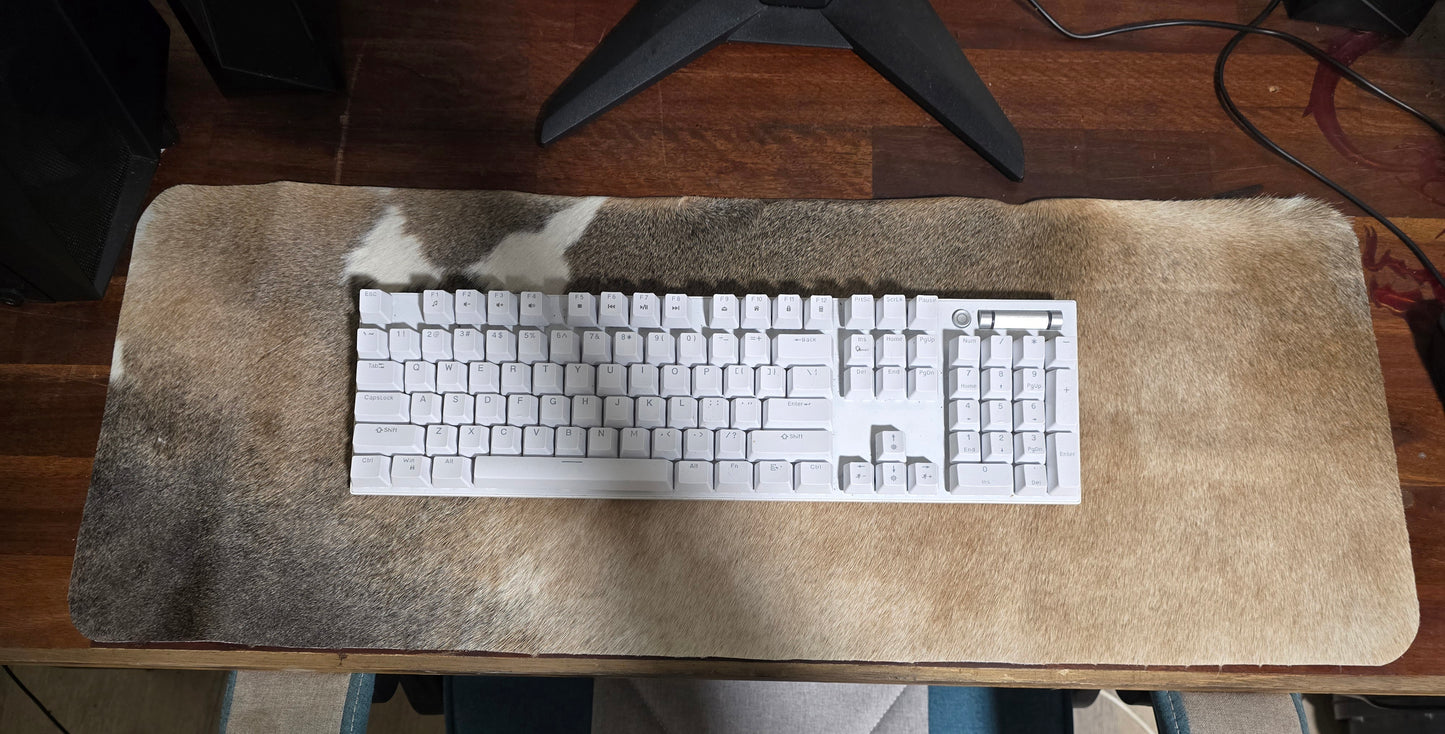 Cowhide Keyboard Mat / Table Centrepieces