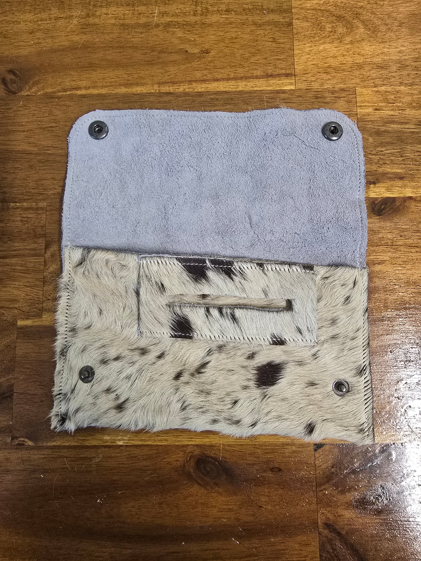 Cowhide Tobacco Pouch #4