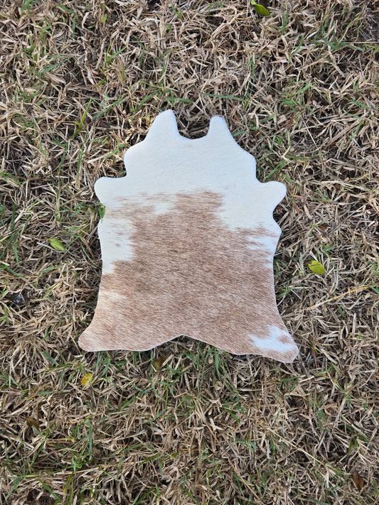 Itty Bitty Cowhide (23cm x 21cm)
