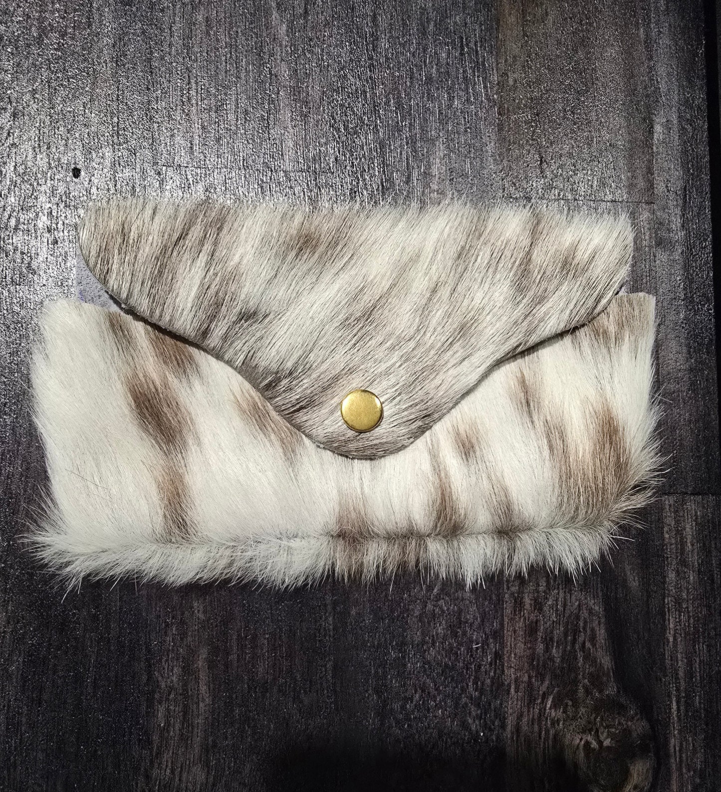 Cowhide Glasses Case #1