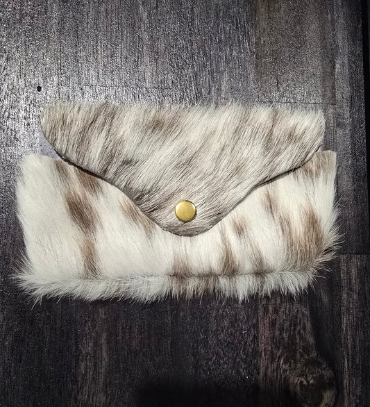 Cowhide Glasses Case #1
