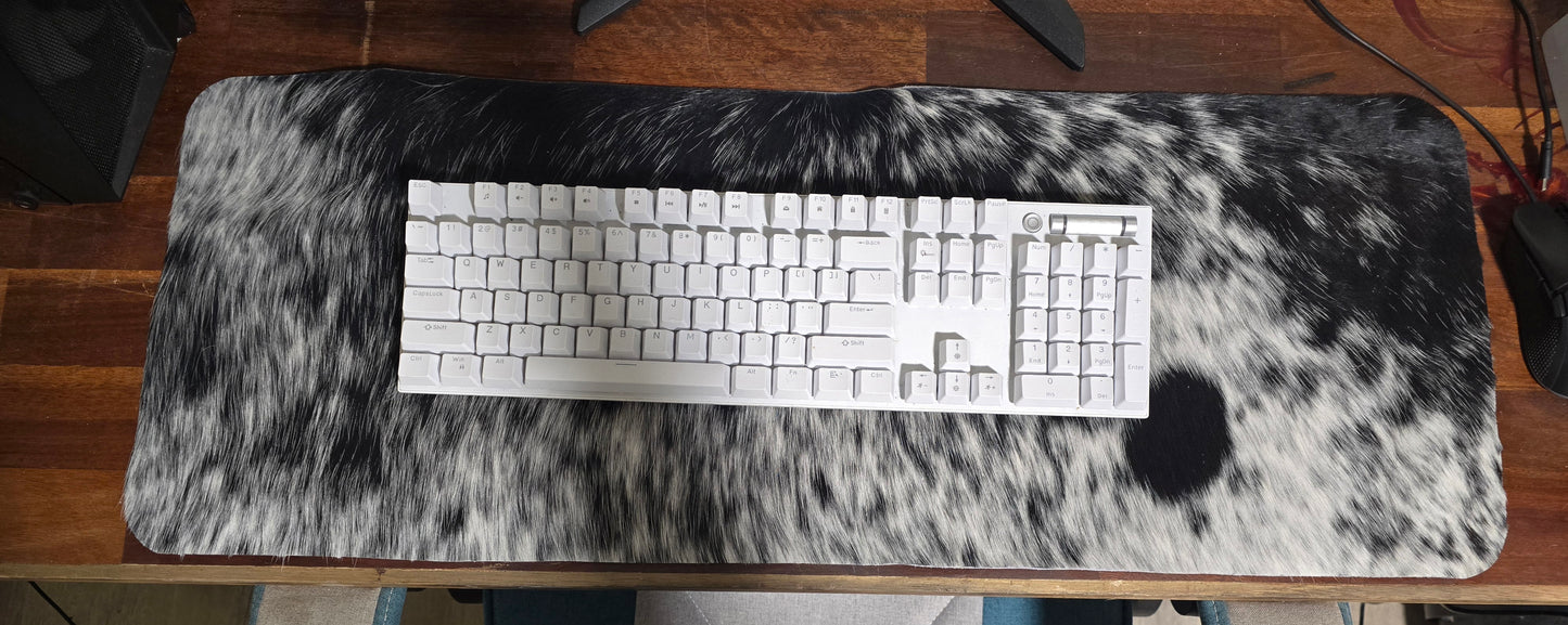 Cowhide Keyboard Mats / Table Centrepieces